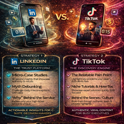 Short-Form Video for B2B How to Use 60-Second Clips to Close High-Ticket Clients